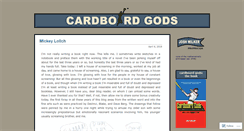 Desktop Screenshot of cardboardgods.net